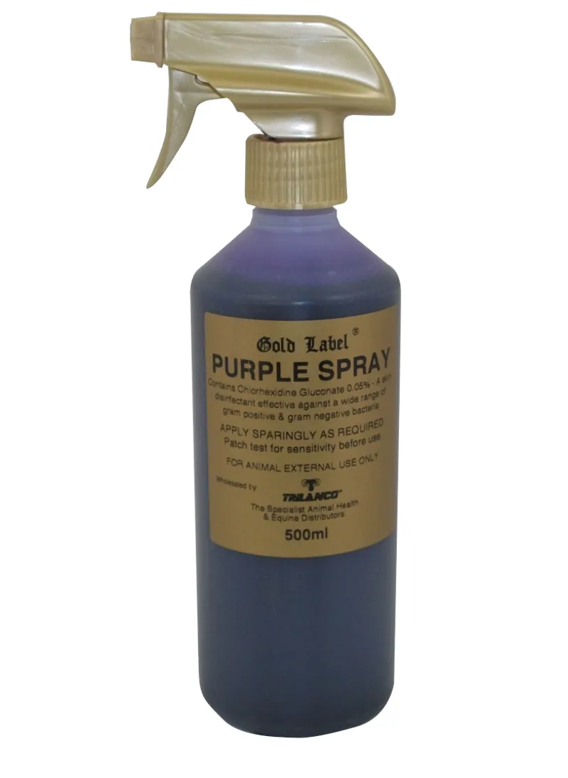Gold Label Purple Spray-1